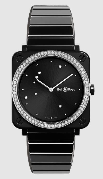 Bell & Ross BR S BLACK DIAMOND EAGLE DIAMONDS 39 MM BRS-EBL-CE-LGD/SCE Replica Watch